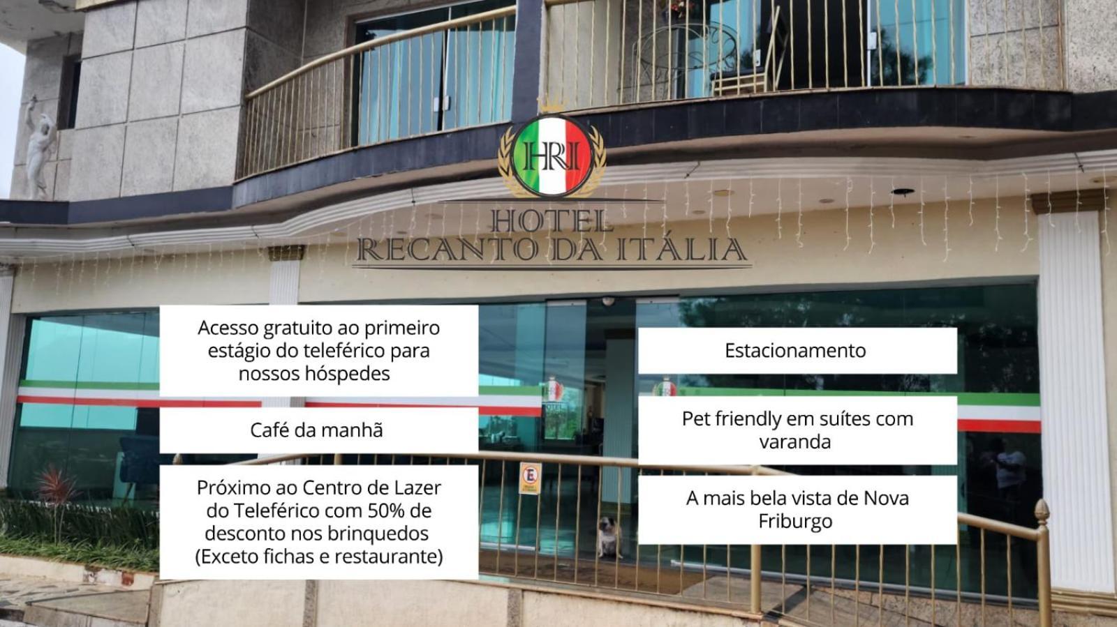 Hotel Recanto Da Italia Nova Friburgo Eksteriør bilde